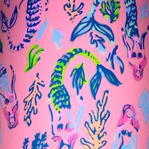 RARE Lilly Pulitzer Girls Night Out Mermaid Mug